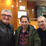 Luis Ivars, Xavi Capellas, Jesús Bola y Emilio Alquézar en Madrid, 2014